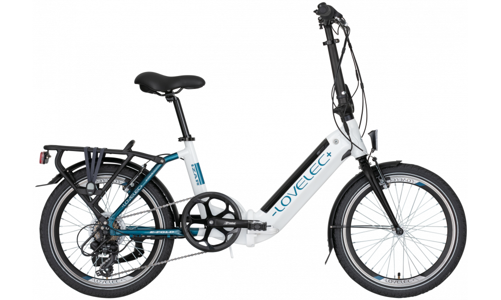 Składany rower elektryczny LOVELEC Izar 2022  +  Pokrowiec na rower GRATIS!