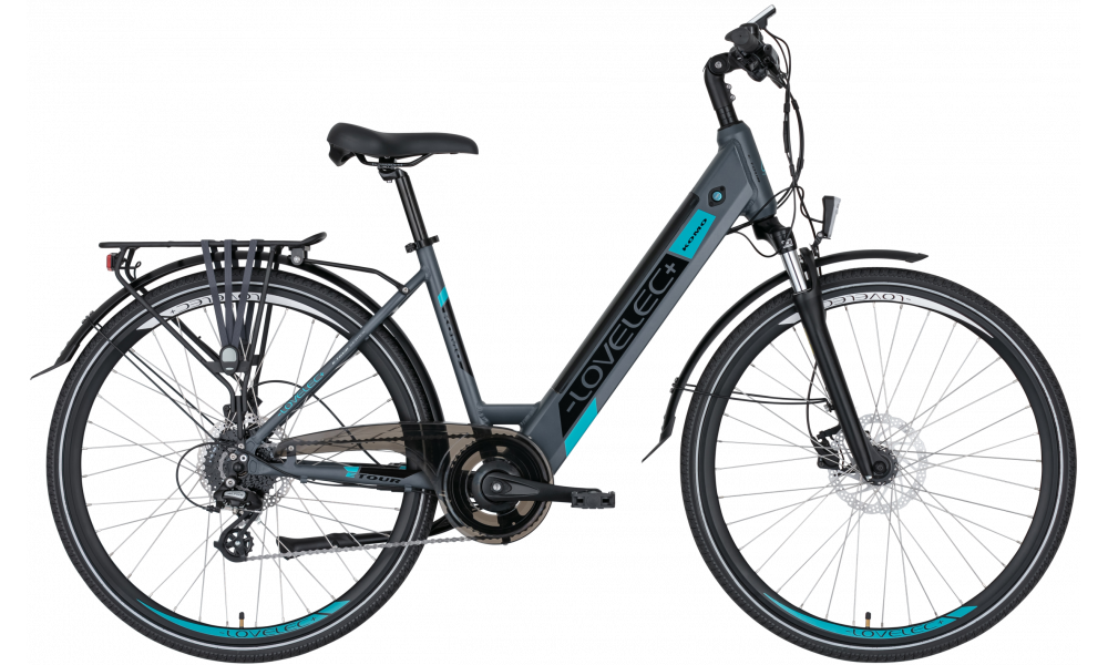 Trekkingowy rower elektryczny LOVELEC Komo Blue (zdj. poglądowe)