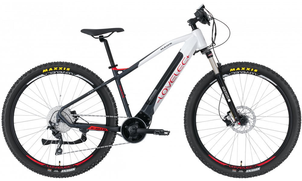 Górski rower elektryczny LOVELEC Naos White (rama 17'') 2022