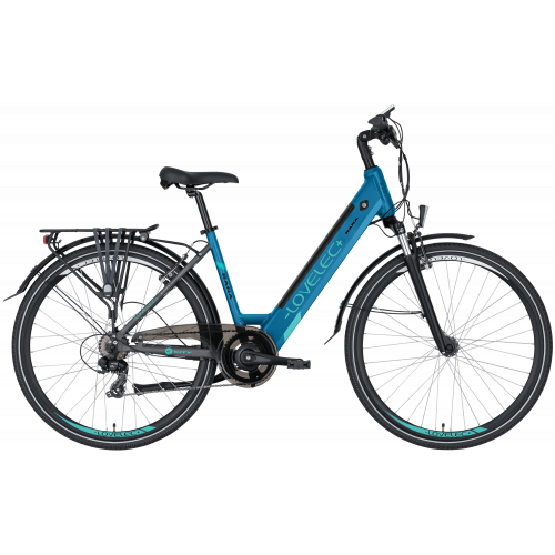 Miejski rower elektryczny LOVELEC Rana Blue/Azure 2023