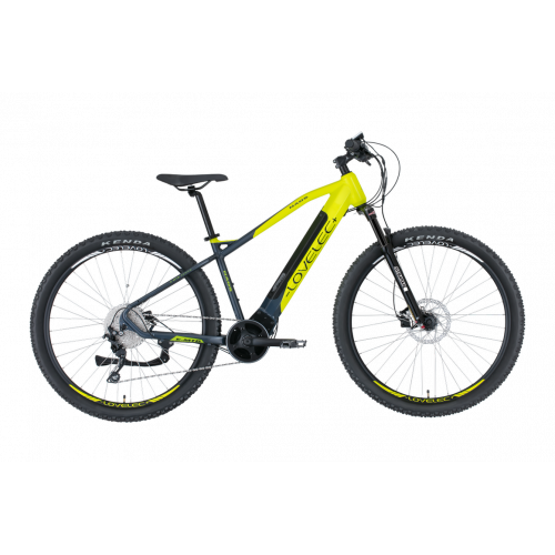 Górski rower elektryczny LOVELEC Naos Yellow (rama 20,5'') 2023